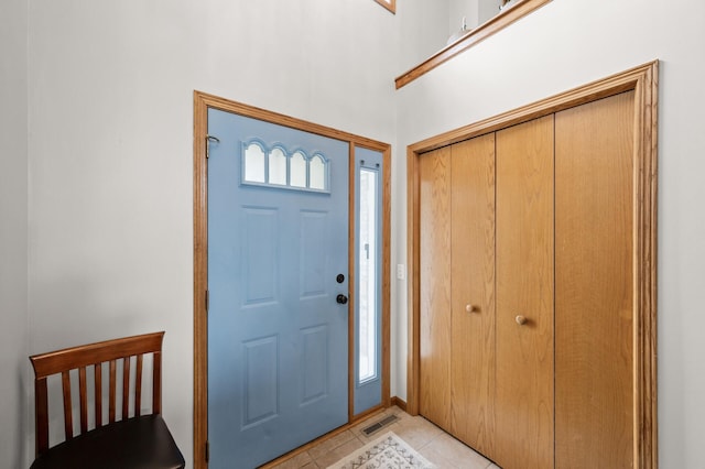 3062 196th Ave NE, East Bethel, MN 55011 - foyer entrance featuring light tile patterned floors
