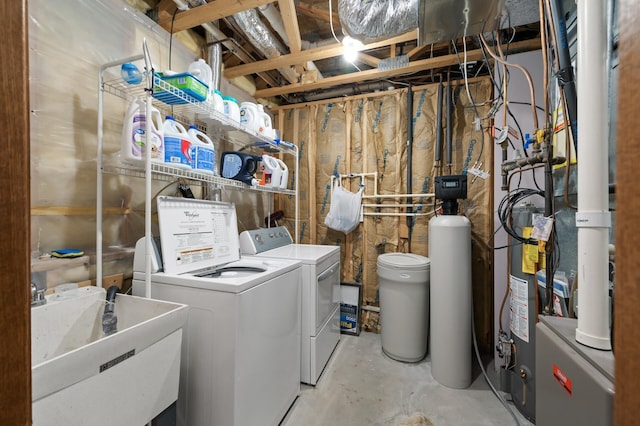 3062 196th Ave NE, East Bethel, MN 55011 - laundry room with independent washer and dryer