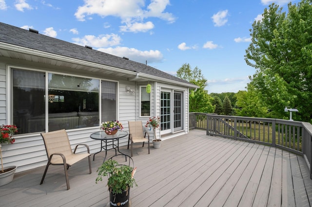 3062 196th Ave NE, East Bethel, MN 55011 - view of wooden deck
