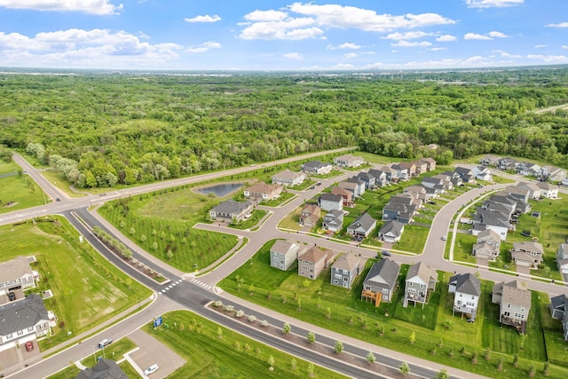 14520 109th Ave N, Maple Grove, MN 55369 - aerial view of residential area featuring a forest