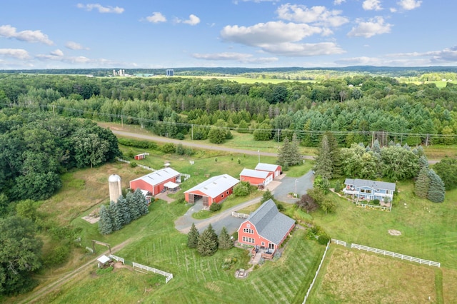 2929 170th St, Frederic, WI 54837 - view of rural area featuring a heavily wooded area
