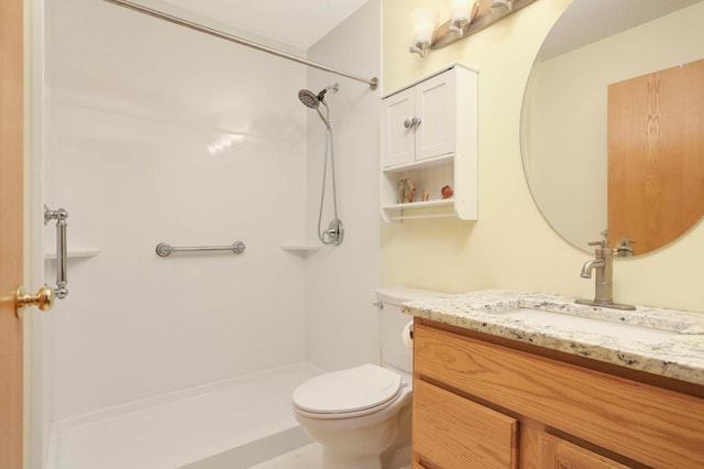 9432 Prairieview Trl N, Champlin, MN 55316 - full bathroom featuring vanity, a shower, and toilet