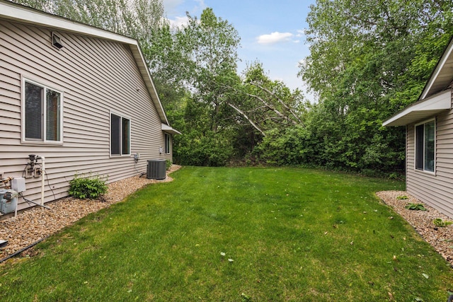 934 105th Ave NW, Coon Rapids, MN 55433 - view of green lawn with central air condition unit