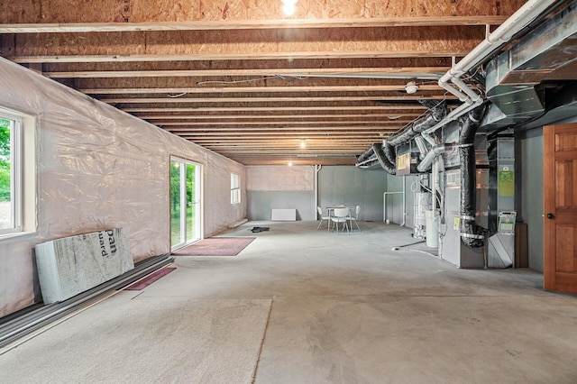 10025 Toledo Dr N, Brooklyn Park, MN 55443 - basement featuring heating unit