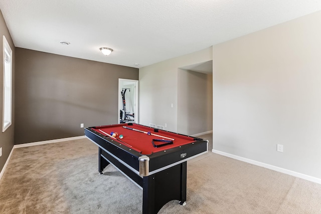 11632 Riverstone Trl, Woodbury, MN 55129 - game room with carpet floors, pool table, and baseboards