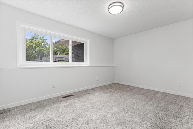 500 Ridge Ln, Chaska, MN 55318 - carpeted empty room with a textured ceiling and baseboards
