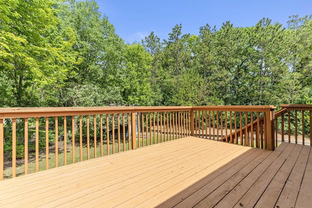 500 Ridge Ln, Chaska, MN 55318 - view of wooden terrace