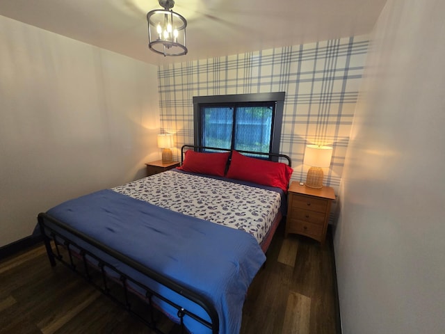 8137 Hoyt Ave SW, Victor Twp, MN 55349 - bedroom with wood finished floors
