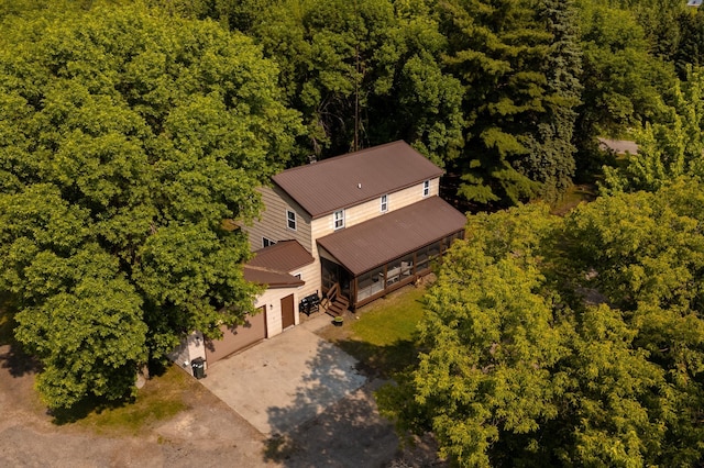 40515 442nd St, Sauk Centre Twp, MN 56378 - view of subject property featuring a heavily wooded area