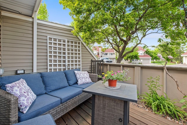 1925 Shenandoah Ct Unit F, Plymouth, MN 55447 - wooden terrace featuring an outdoor hangout area