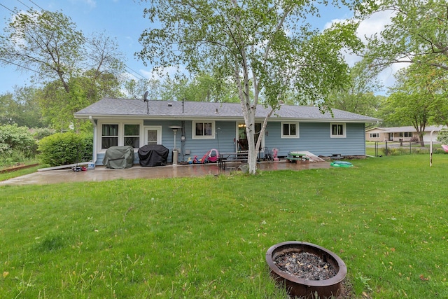 830 Halliday Rd, Saint Cloud, MN 56301 - rear view of property with a patio area