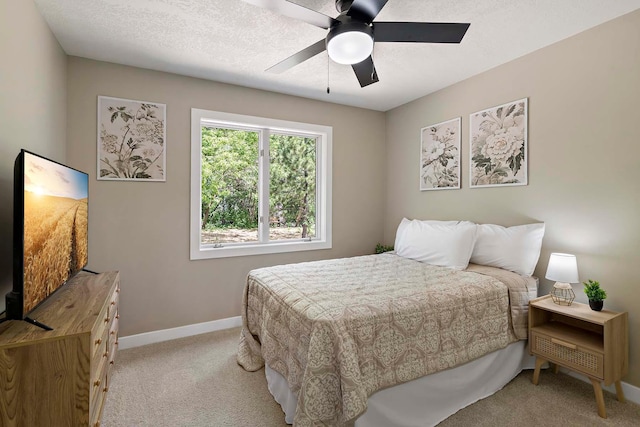 77 Emerson Ave W, West Saint Paul, MN 55118 - bedroom featuring light carpet, baseboards, and a ceiling fan