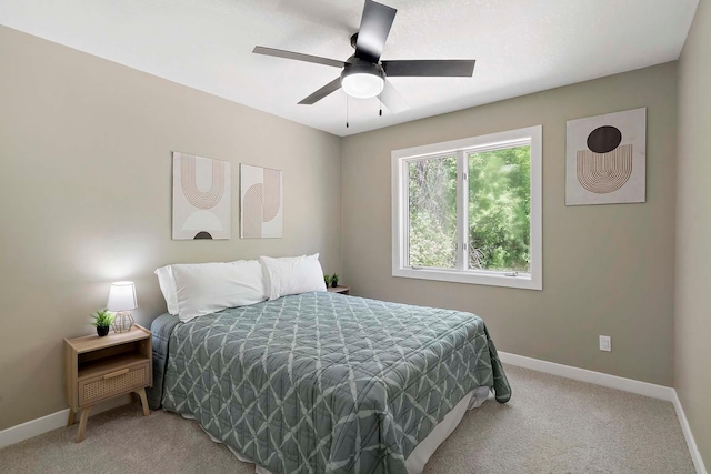 77 Emerson Ave W, West Saint Paul, MN 55118 - carpeted bedroom with baseboards and ceiling fan