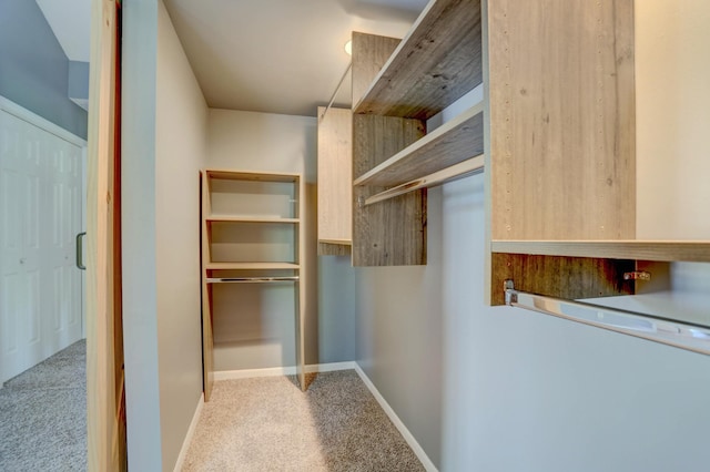 2714 18th Ave S, Minneapolis, MN 55407 - walk in closet featuring carpet