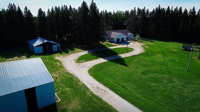 1622 82nd Ave NW, Williams, MN 56686 - view from above of property with a heavily wooded area