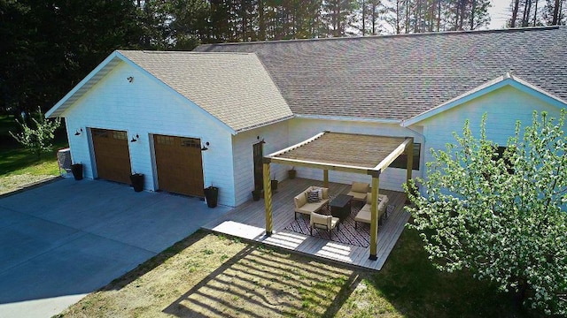 1622 82nd Ave NW, Williams, MN 56686 - view of garage