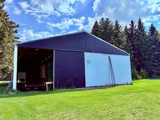 1622 82nd Ave NW, Williams, MN 56686 - view of pole building with a yard