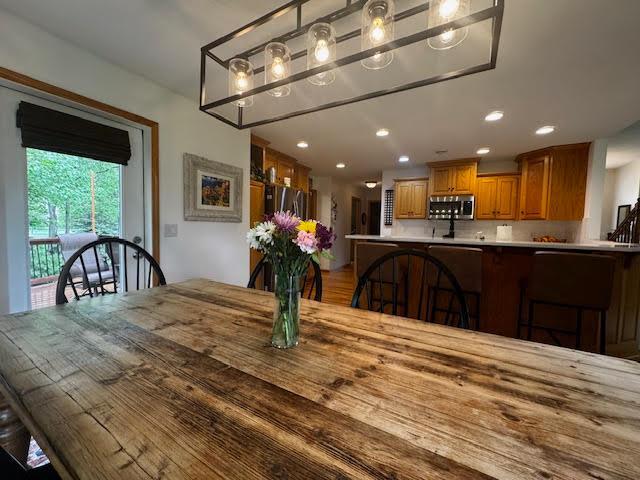 15224 Swallow St NW, Andover, MN 55304 - dining space with recessed lighting