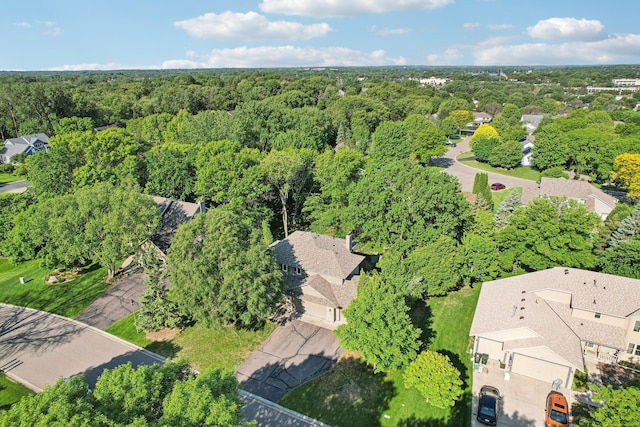 16905 Jalisco Ter W, Lakeville, MN 55044 - aerial view of residential area featuring a forest