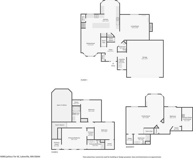 16905 Jalisco Ter W, Lakeville, MN 55044 - view of room layout