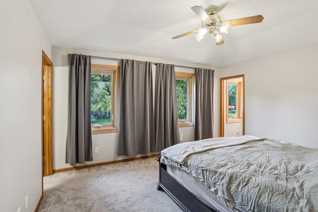 16905 Jalisco Ter W, Lakeville, MN 55044 - carpeted bedroom with multiple windows and a ceiling fan