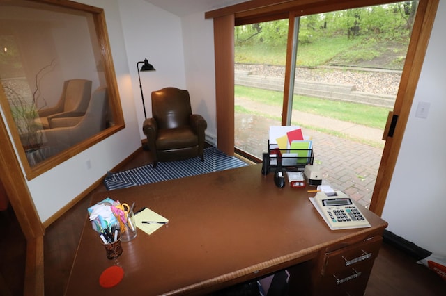 1841 Kemberidge Rd, Detroit Lakes, MN 56501 - home office featuring plenty of natural light