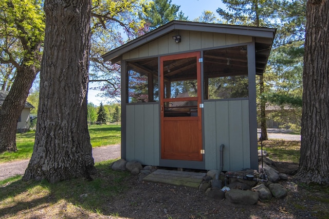 601 Idlewild St Unit 102, Balsam Lake, WI 54810 - view of outdoor structure featuring an outdoor structure
