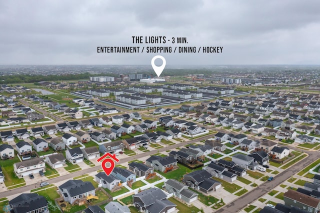 view of property location featuring nearby suburban area