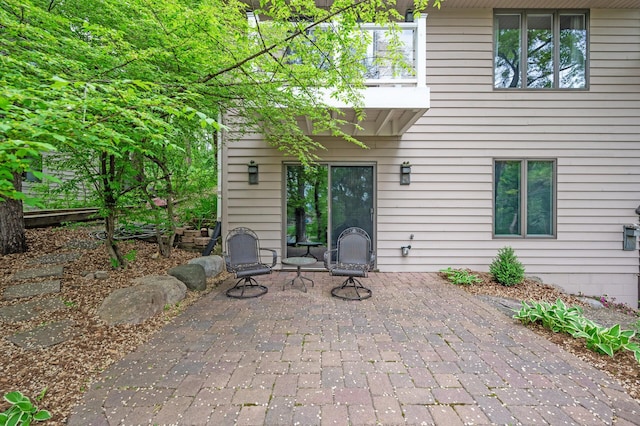 5401 Mount Normandale Dr, Bloomington, MN 55437 - view of patio with a balcony