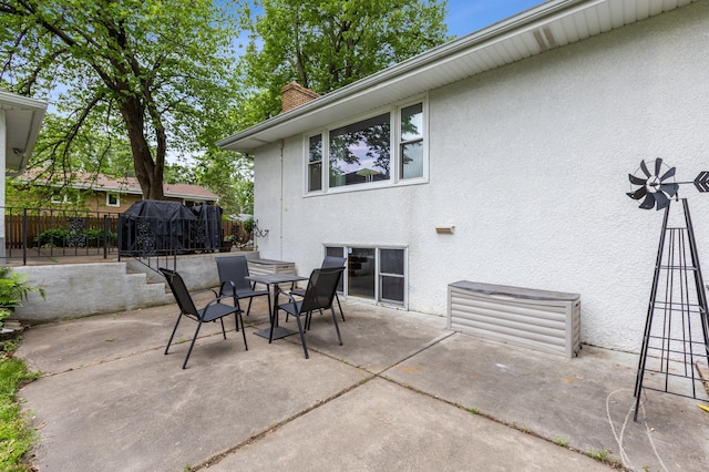 4708 Virginia Ave N, New Hope, MN 55428 - view of patio featuring outdoor dining area