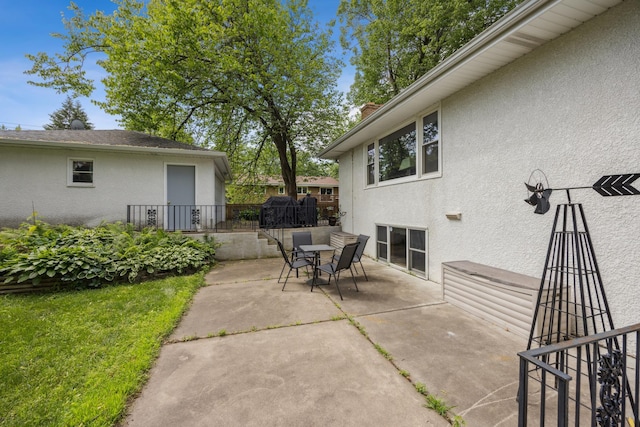 4708 Virginia Ave N, New Hope, MN 55428 - view of patio / terrace featuring outdoor dining area