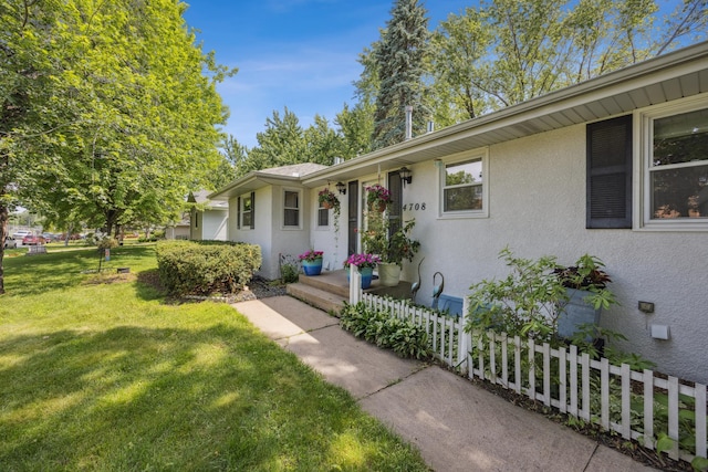 4708 Virginia Ave N, New Hope, MN 55428 - single story home with stucco siding