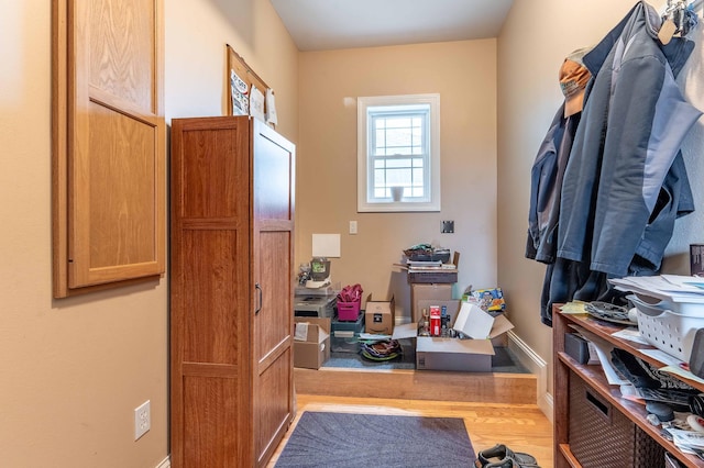 29560 204th Ave, Elizabeth Twp, MN 56537 - walk in closet with wood finished floors