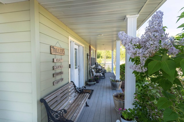 29560 204th Ave, Elizabeth Twp, MN 56537 - view of wooden porch