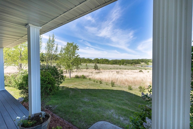 29560 204th Ave, Elizabeth Twp, MN 56537 - view of grassy yard with a view of rural / pastoral area