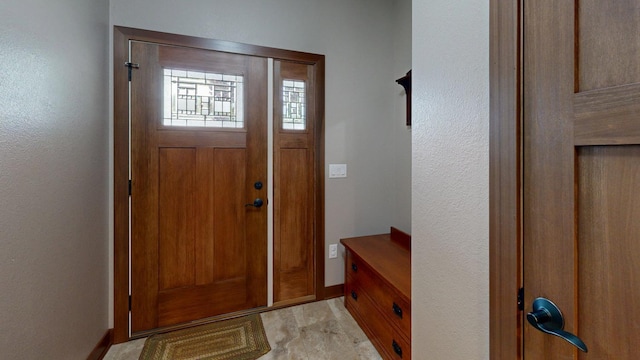 380 7th St SE, Chatfield, MN 55923 - entryway featuring baseboards