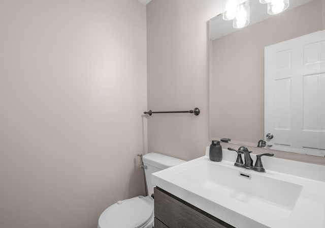 14994 Crane St NW, Andover, MN 55304 - half bathroom with vanity and toilet