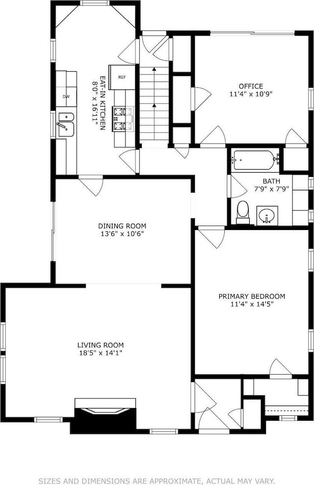 4207 Vincent Ave, Minneapolis, MN 55412 - view of floor plan / room layout