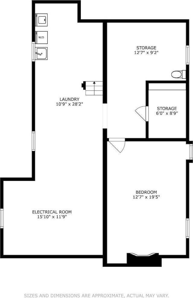 4207 Vincent Ave, Minneapolis, MN 55412 - view of floor plan / room layout