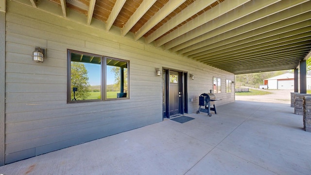 29572 Morgan Rd, Wykoff, MN 55990 - view of patio featuring grilling area