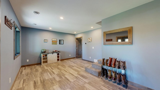29572 Morgan Rd, Wykoff, MN 55990 - interior space featuring recessed lighting and baseboards