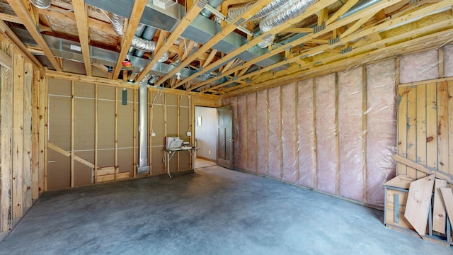 29572 Morgan Rd, Wykoff, MN 55990 - basement featuring a garage