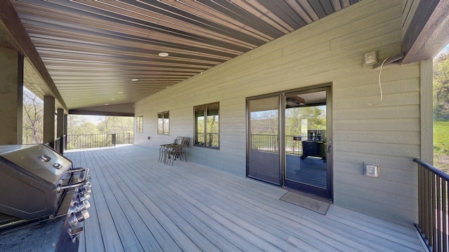 29572 Morgan Rd, Wykoff, MN 55990 - deck featuring area for grilling