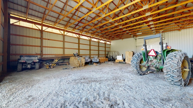 29572 Morgan Rd, Wykoff, MN 55990 - garage featuring metal wall