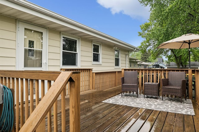 621 Irving Ave NW, Elk River, MN 55330 - view of deck