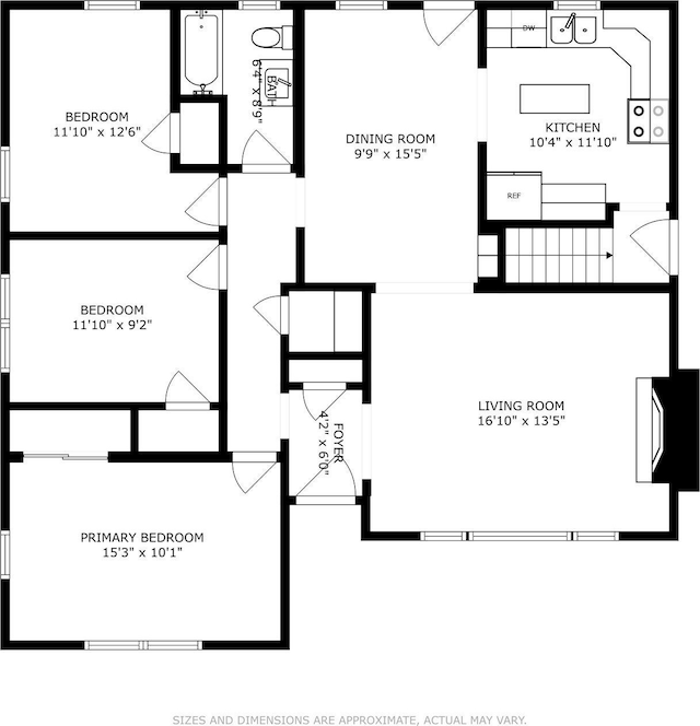 621 Irving Ave NW, Elk River, MN 55330 - floor plan / room layout