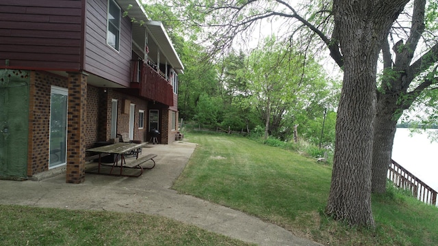 31649 250th Ave, Wendell, MN 56590 - view of green lawn featuring a patio area