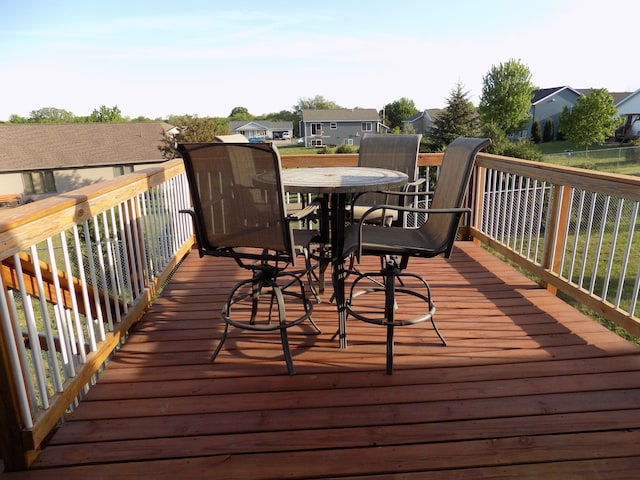 1173 Lone Stone Ct SE, Chatfield, MN 55923 - deck featuring outdoor dining area
