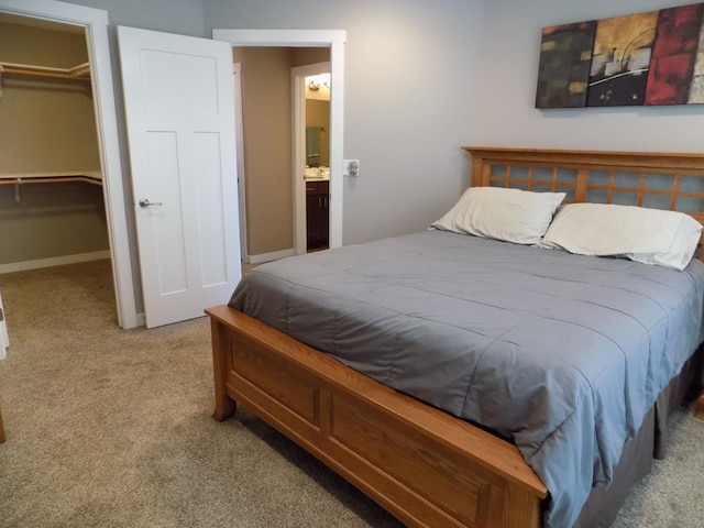 1173 Lone Stone Ct SE, Chatfield, MN 55923 - bedroom featuring carpet, a spacious closet, a closet, and baseboards