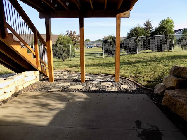 1173 Lone Stone Ct SE, Chatfield, MN 55923 - view of patio featuring stairs
